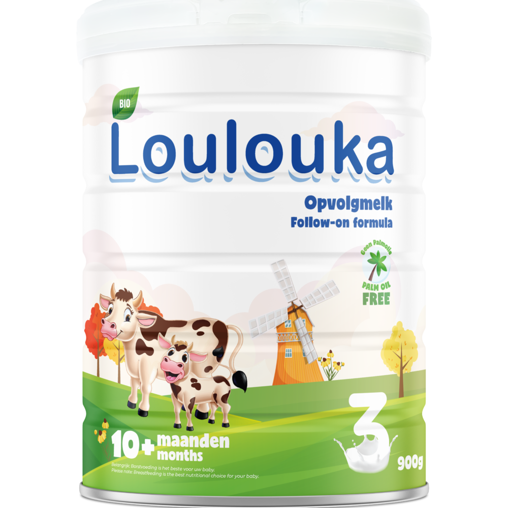 Loulouka Stage 3 Organic (Bio) Follow-on Milk Formula
